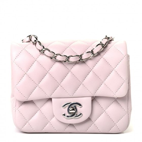CHANEL

Lambskin Quilted Mini Square Flap Light Purple | Fashionphile
