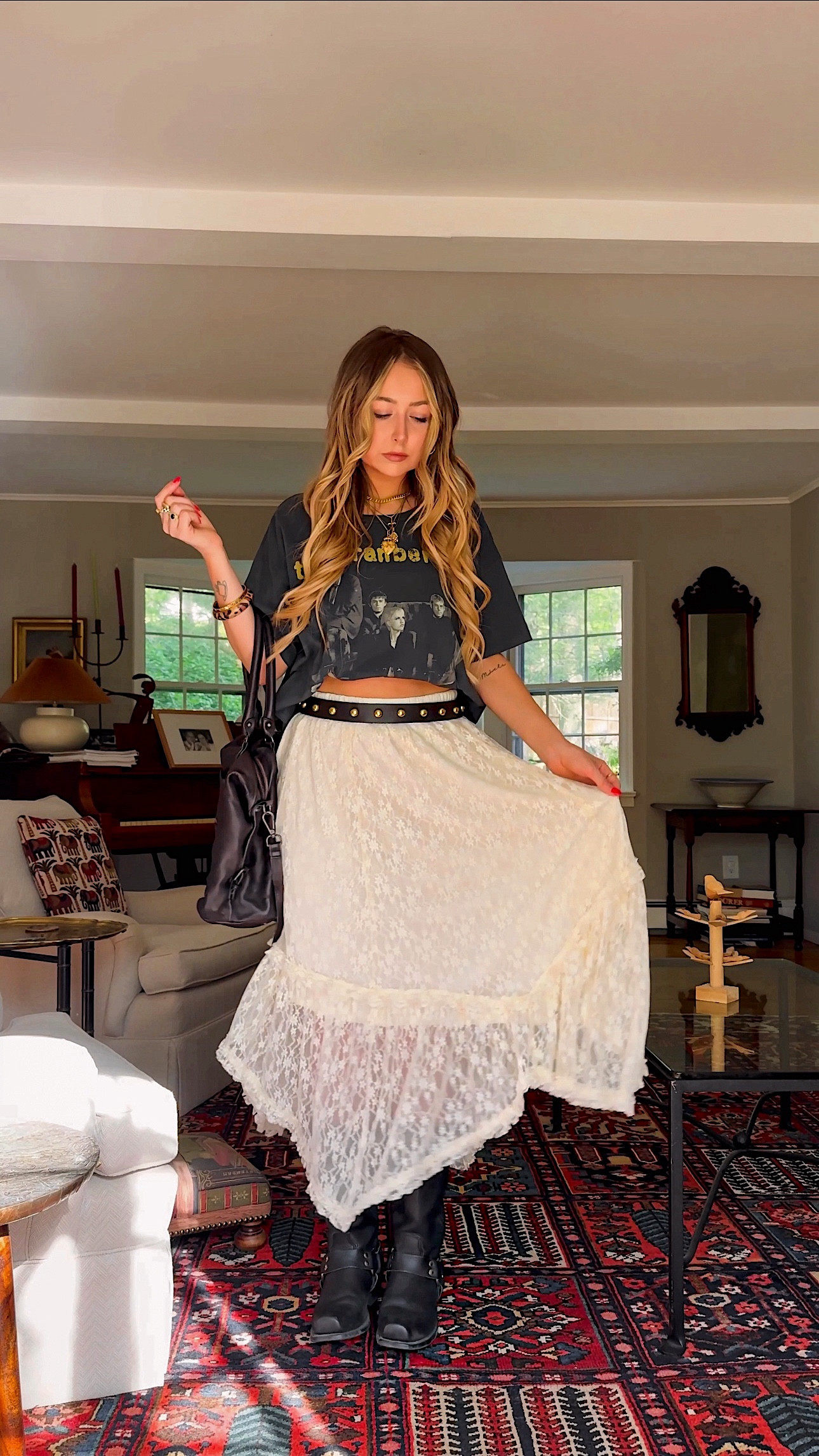 Wearing a size S in the skirt and I have a size 28” waist and I’m 5’5

Code Nicole15 for $$$ off tees on Daydreamer LA

#LTKFindsUnder100 #LTKStyleTip #LTKFindsUnder50