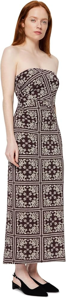 Amazon Essentials Women's Slim-Fit Matte Jersey Strapless Maxi Dress | Amazon (US)