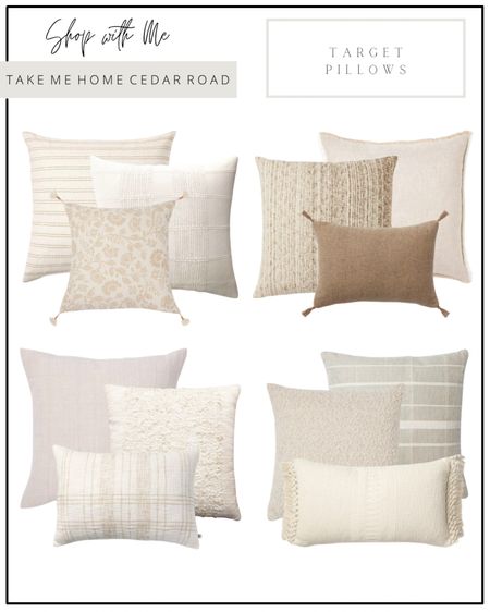 Neutral Target Throw Pillows

Combinations put together for you to make it easy! 

Great neutral throw pillows at Target, all $30 and under!

Throw pillow, neutral throw pillow,
Living room pillow, bedroom throw pillow, bedroom, living room, target pillow, home decor, neutral decor, target finds

#LTKfindsunder50 #LTKhome