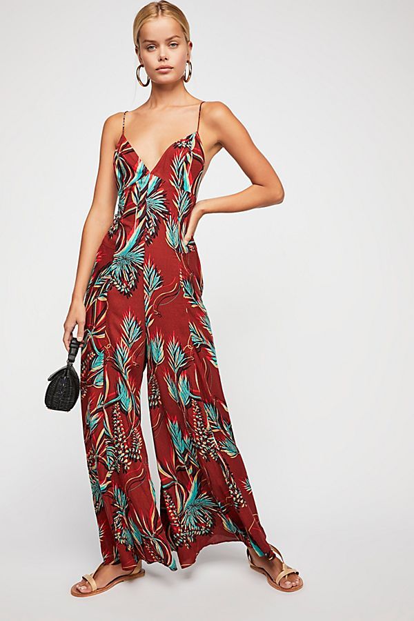 Alissa Printed Jumpsuit | Free People (Global - UK&FR Excluded)