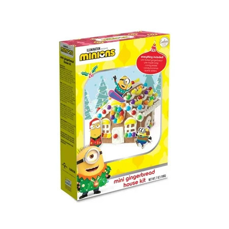 Minions Mini Gingerbread House Kit, 7 oz | Walmart (US)