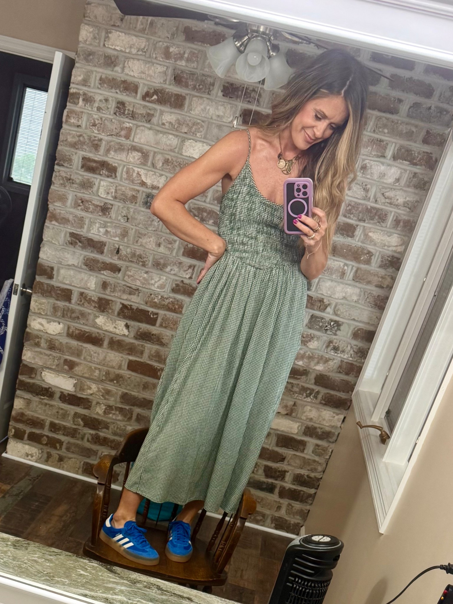 Cutie dress and shoes for spring.

Sized down in both.

Wearing an XS in dress.

#LTKFindsUnder100 #LTKStyleTip #LTKShoeCrush