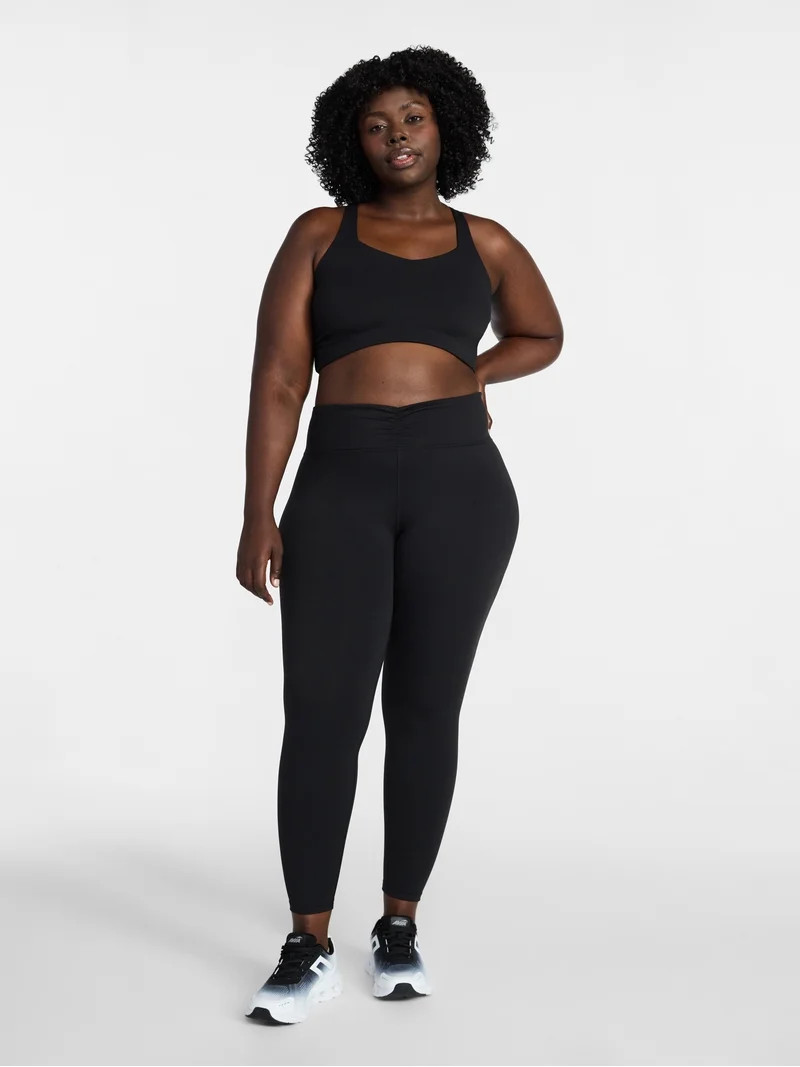Avia Women's Cinched Ballet Leggings, Sizes XS-XXXL | Walmart (US)