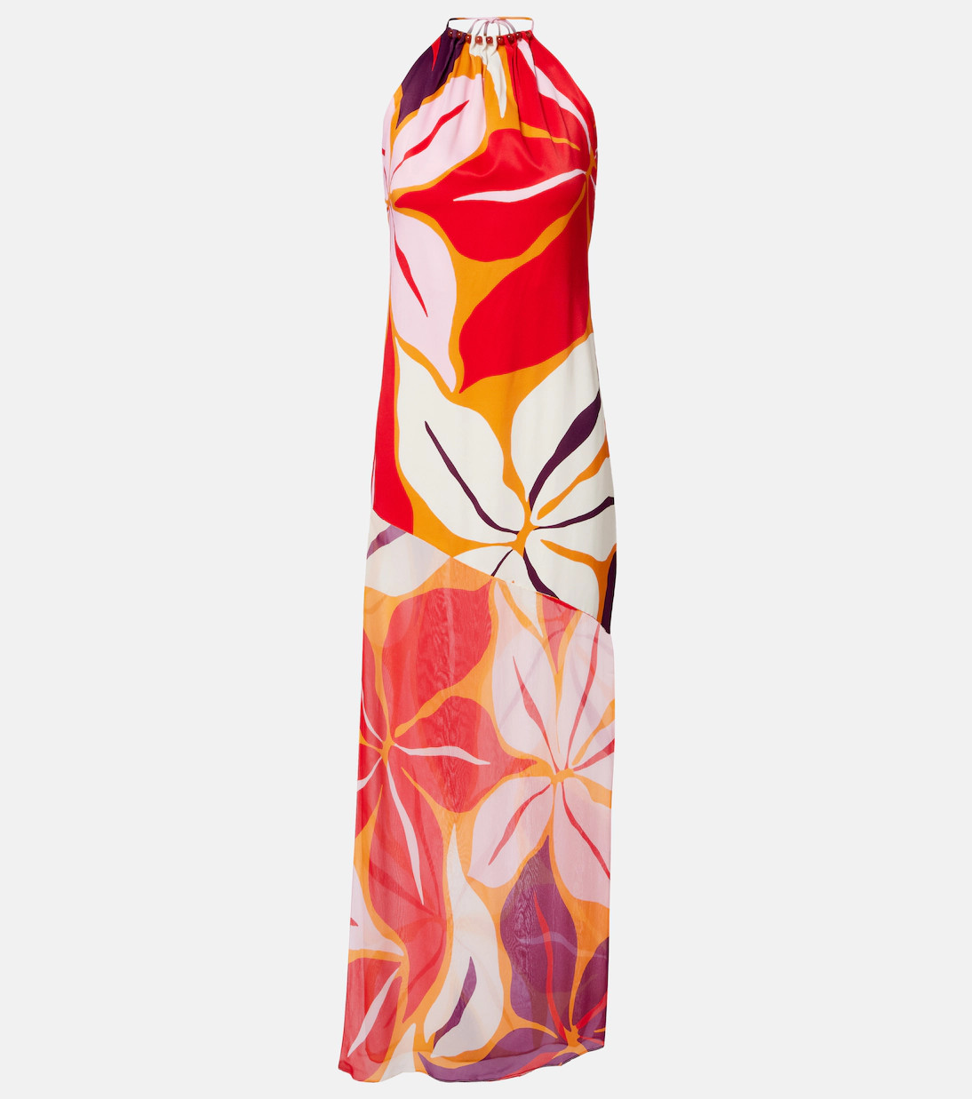 Accasia floral halterneck maxi dress | Mytheresa (US/CA)