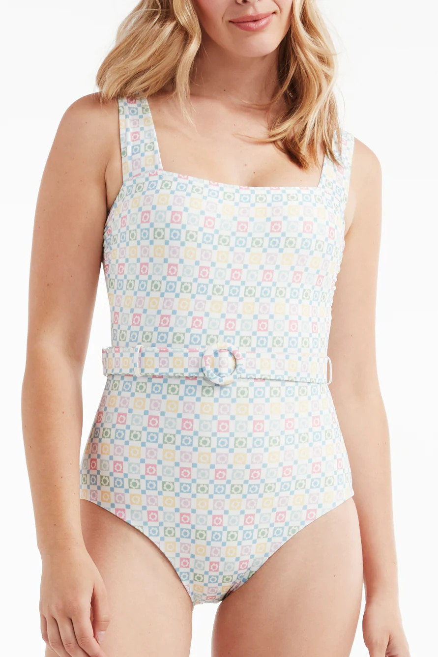 Belted Marisa One-Piece Swimsuit | Hermoza
