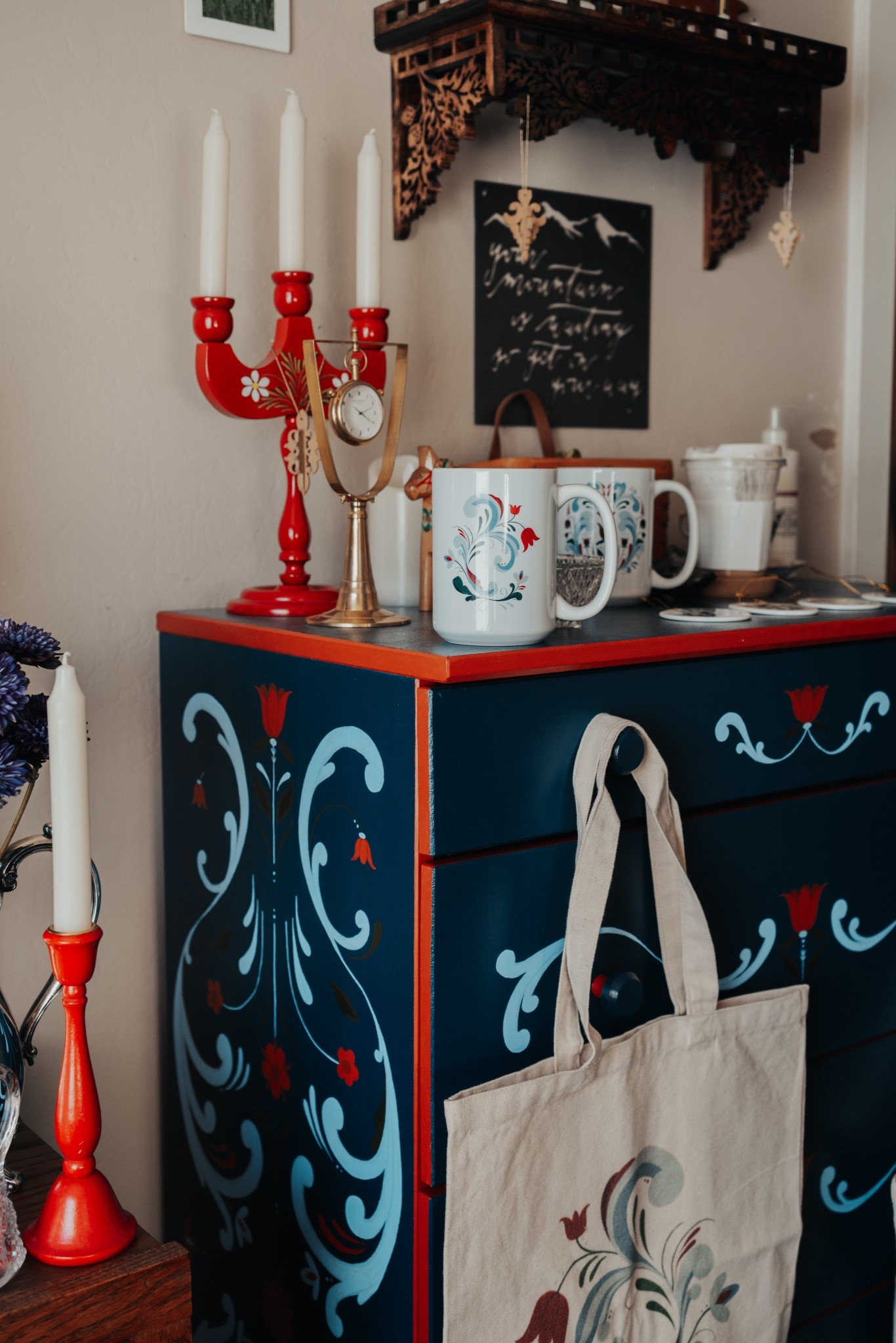 Scandinavian Folk Art Gifts | IKEA Flip | Rosemaling | Scandinavian Christmass

#LTKGiftGuide #LTKHoliday #LTKHome