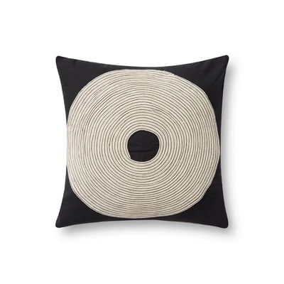 Rosena Black / Natural 18" X 18" Pillow | Wayfair North America