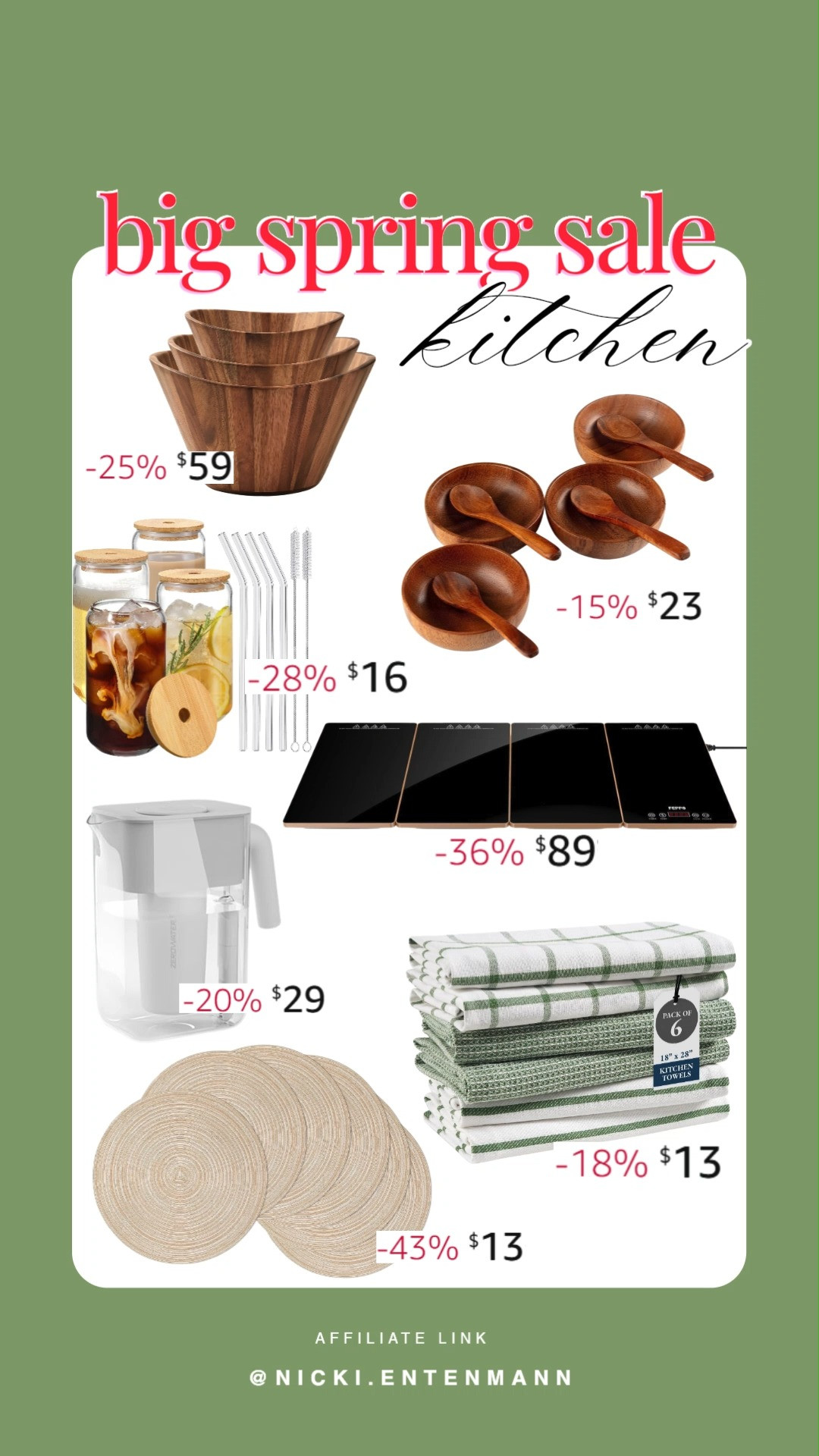 Looking for kitchen upgrades this spring? Check out these deals on stylish and functional items! From warming trays to wooden bowls, these picks will make your kitchen a breeze. 
#SpringKitchen #AmazonFinds #KitchenUpgrades #HomeEssentials 

 #LTKdayinmylife #LTKHome #LTKSaleAlert