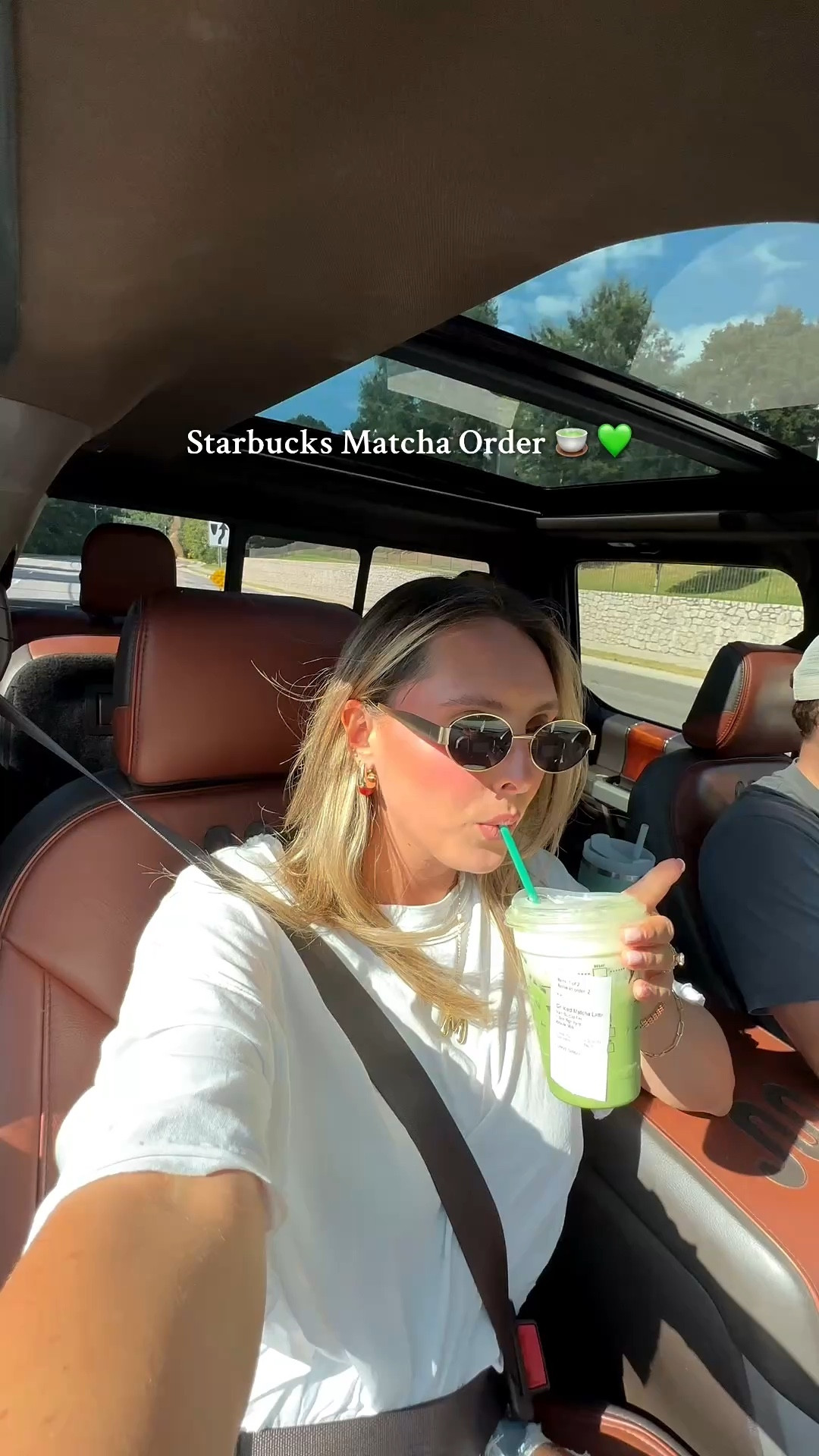 The BEST matcha order ever!!! Wear Free People shirt in a size L for an oversized fit ♥️

#LTKActive #LTKautumn #LTKSeasonal