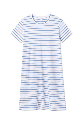 Pima Weekend Nightgown in Bistro | Lake Pajamas