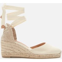 Castañer Women's Carina Wedged Espadrille Sandals - Ivory - UK 5.5 | Coggles (Global)