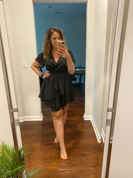 Love this little black dress! This makes a perfect Easter dress they have it in different colors and even a long sleeve option!

#LTKfindsunder50 #LTKstyletip