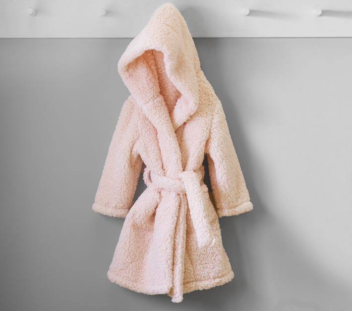 Solid Sherpa Robes | Pottery Barn Kids