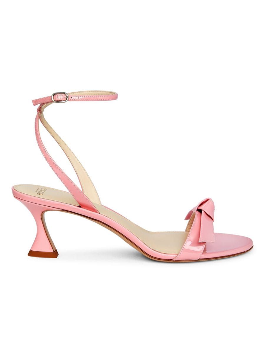 Clarita Bell 60MM Patent Leather Sandals | Saks Fifth Avenue