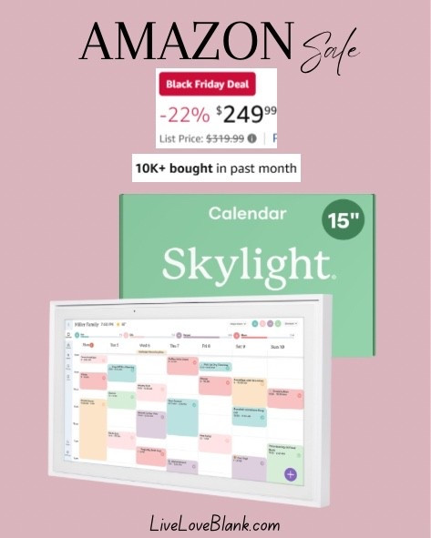 Skylight calendars under $250!
I’ve seen these everywhere…do you own? I’m tempted to buy to help organize our lives!
Gift for family 
Gift ideas 

#LTKGiftGuide #LTKHome #LTKHoliday