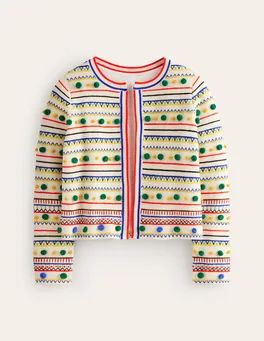Pom Pom Knitted Jacket | Boden (US)