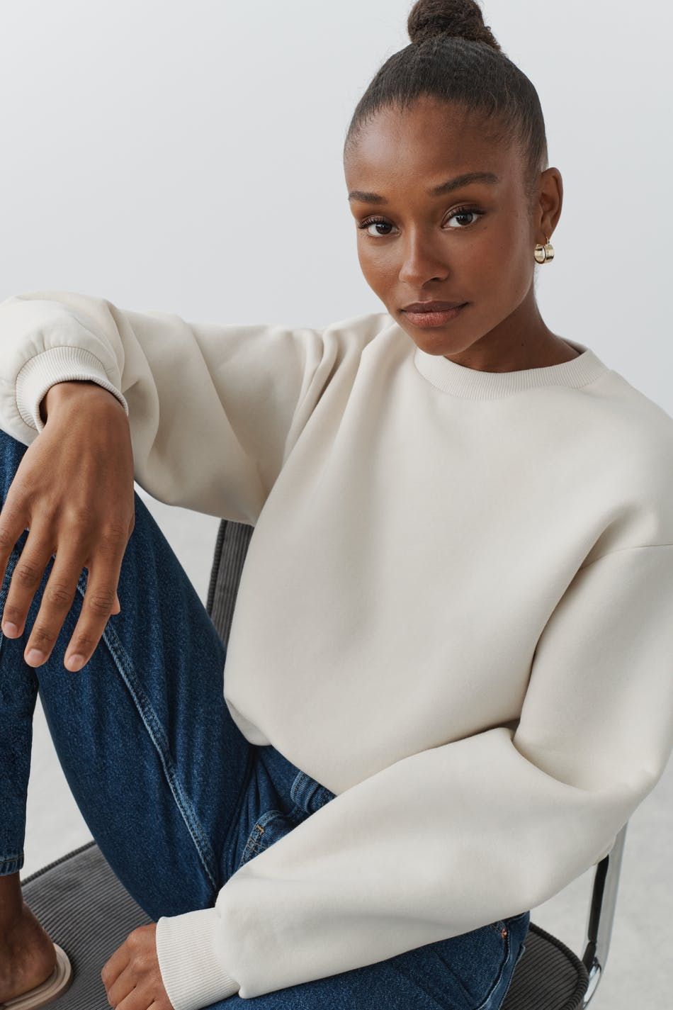 Basic sweater - Beige - Dame - Gina Tricot | Gina Tricot SE