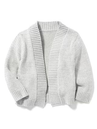 Open-Front Pointelle Cardi for Toddler Girls | Old Navy US