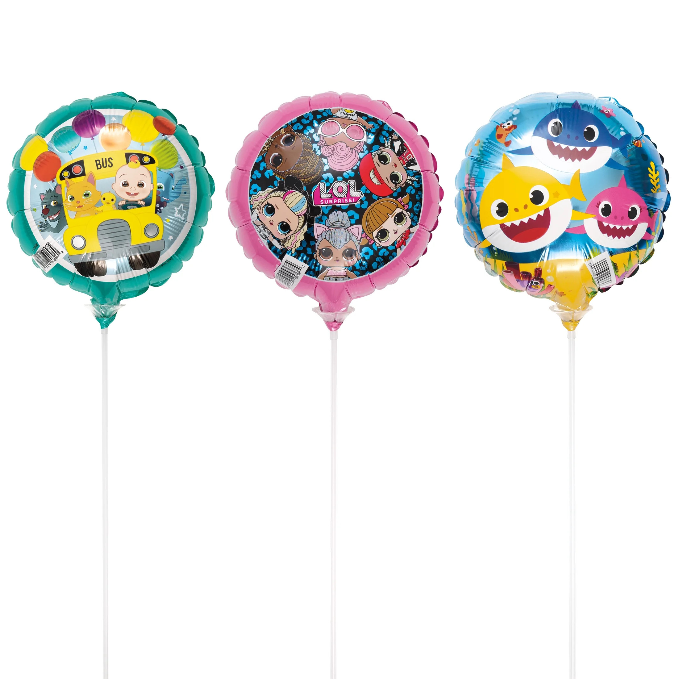 9" Foil Licensed Balloon Assortment, 16pc | Walmart (US)