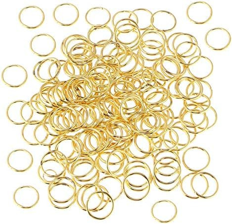 XMHF 50pcs 1-inch Book Rings, Metal Loose Leaf Binder Ring Clips for Notebook Diary Photo Album D... | Amazon (US)