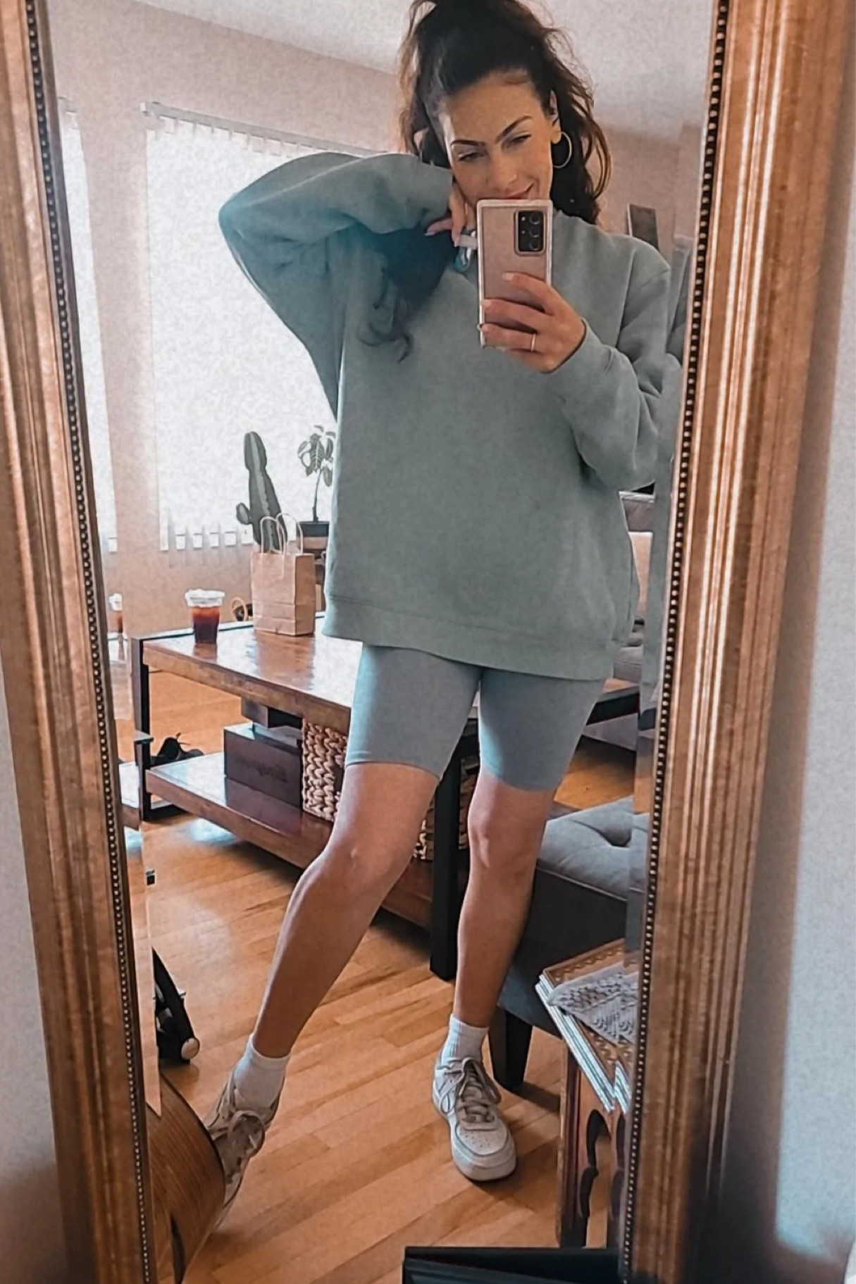 Shop my look! Cute & Casual 

Sweatshirt: H&M
Biker Shorts: Amazon
Shoes & Socks: Nike 

#LTKsalealert #LTKCyberweek #LTKstyletip