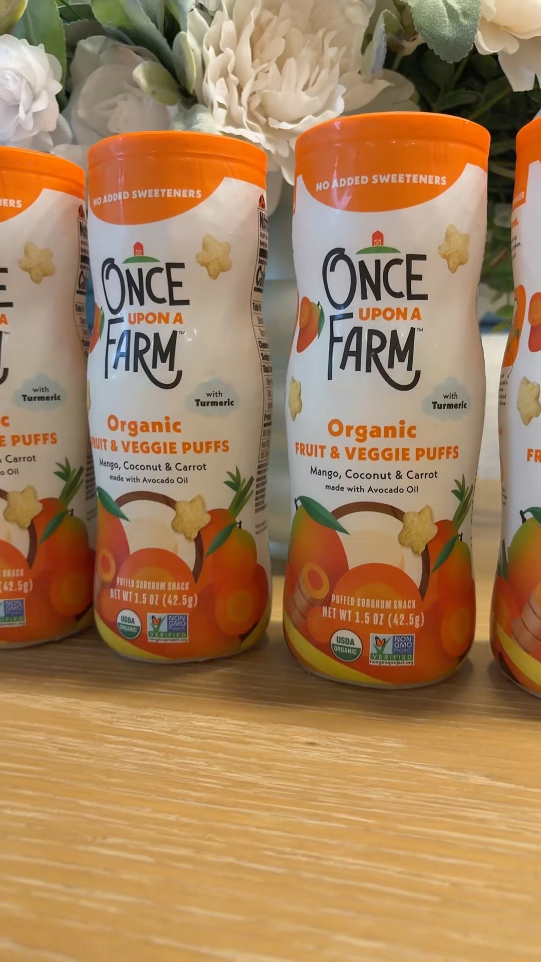 My 1 year old loves all their food!! #onceuponafarm #puffs #babyfood

#LTKmomlife #LTKBaby #LTKKids