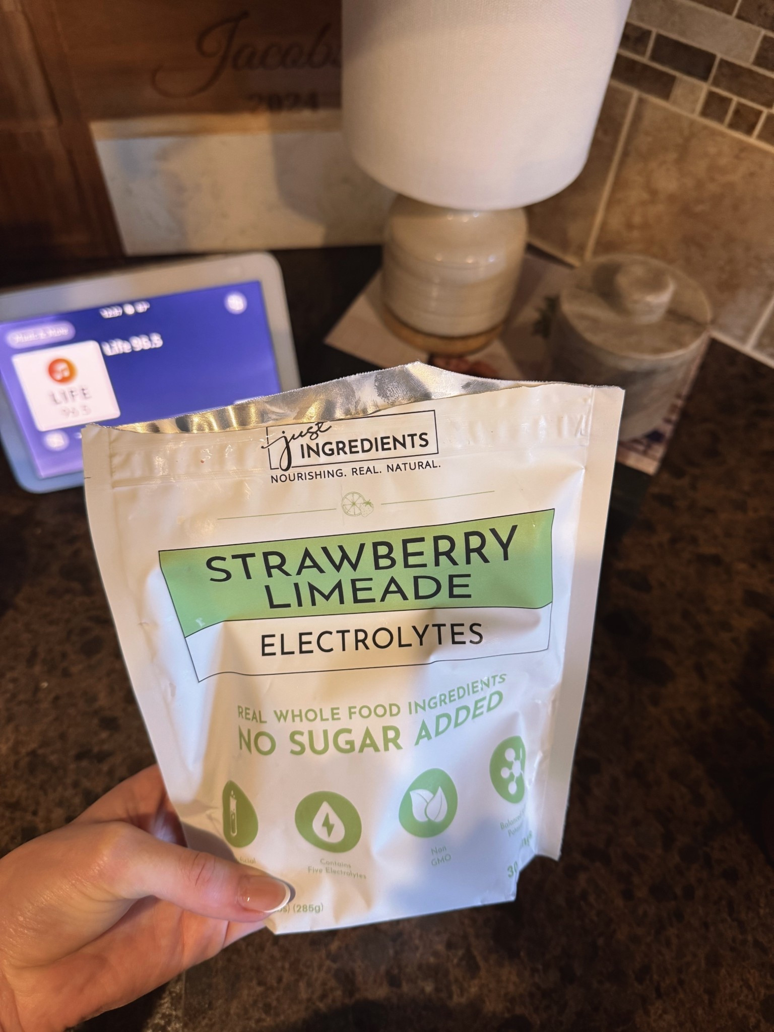 My go to electrolytes during pregnancy! 🤰🏼

- 3:1 potassium-to-sodium ratio
- Flavored with real fruit
- Contains 5 key electrolytes
- No added sugar#LTKFamily 

#LTKBump #LTKActive