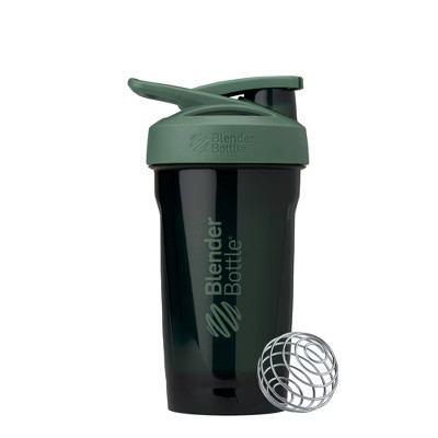 BlenderBottle 24oz Strada Tritan Shaker Bottle - Green: Leakproof Shaker | Target
