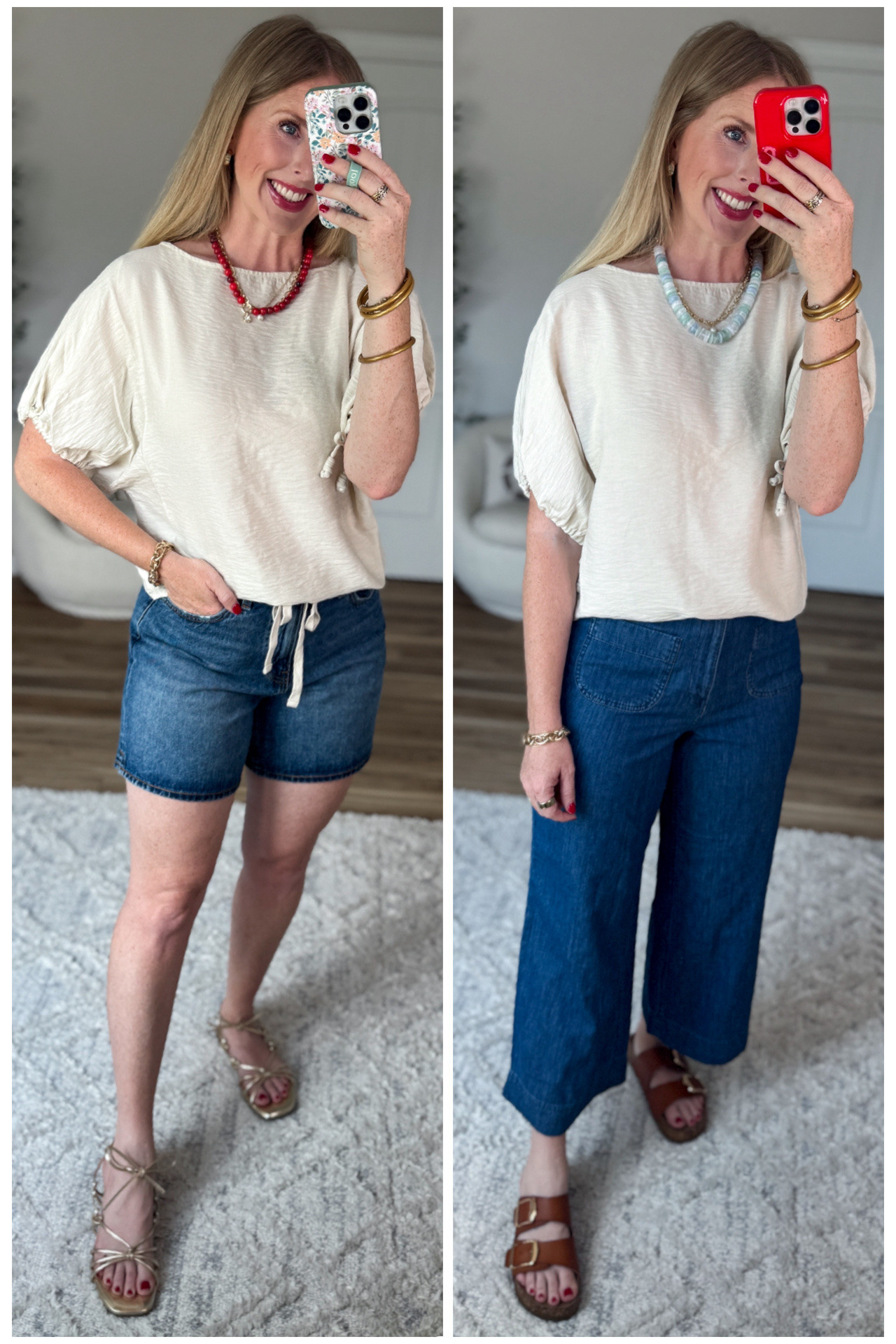 2 ways to wear this dolman top from Walmart!

#LTKootd #LTKmomlife
