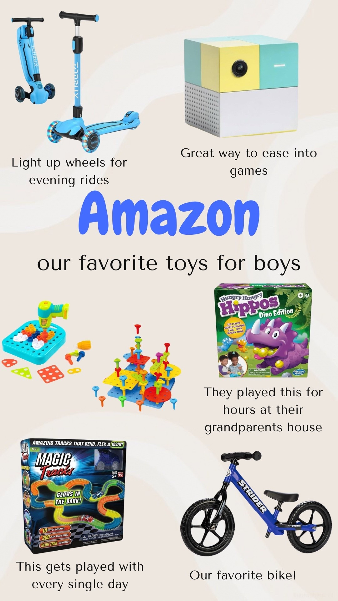 Amazon Big Spring Sale - favorite toys for busy boys 

#LTKmomlife #LTKSaleAlert #LTKKids