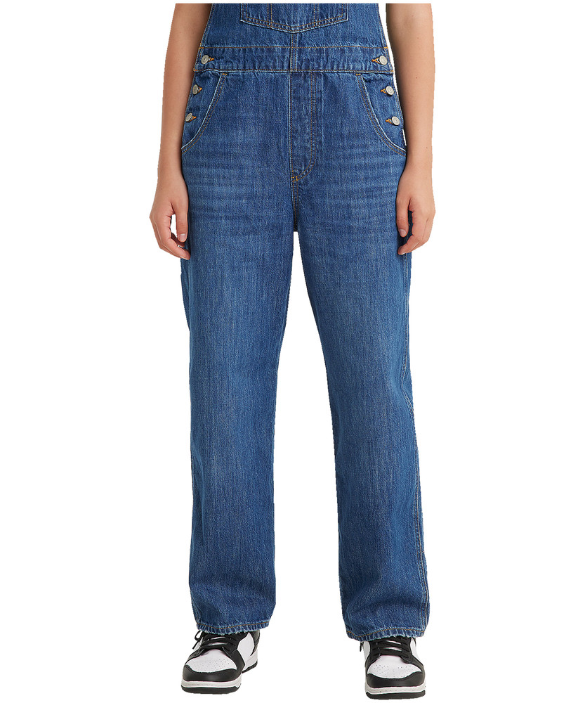 Levi's Women's Vintage Jean Overalls - Medium Indigo #85315-0018 | Mark's - Lequipeur