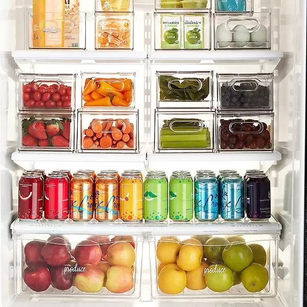 The Home Edit by iDesign Fridge Storage Solution | The Container Store