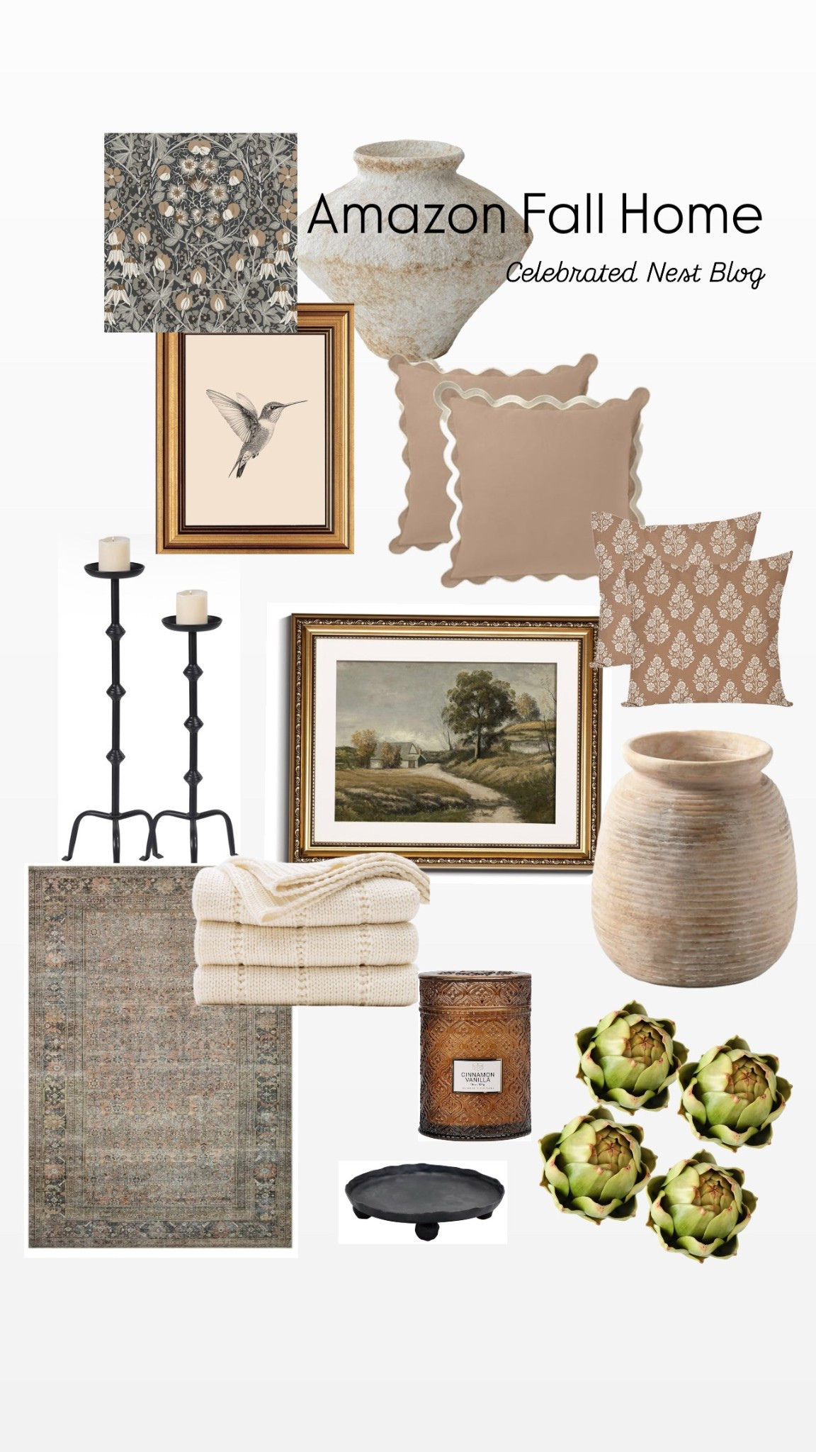 Amazon fall home finds! Rug, prints, pillows and candles! #fallhome #amazonhome #amazonfallhome 

#LTKSeasonal #LTKHome #LTKStyleTip