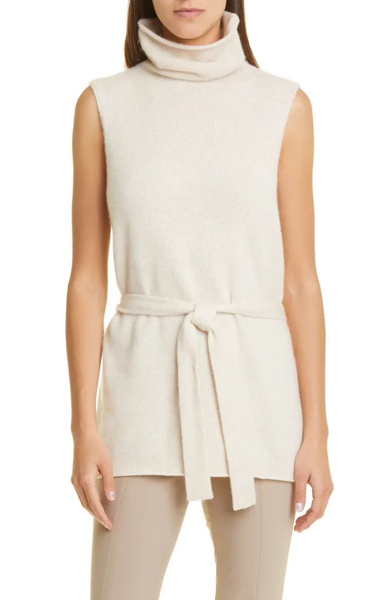 Wool & Cashmere Sleeveless Tunic Sweater | Nordstrom