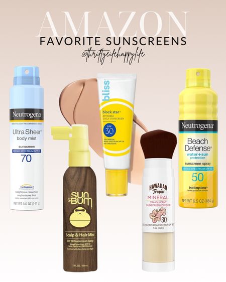 I’m stocking up on all my summer essentials! These are some of my favorite sunscreens! 

#LTKswim #LTKSeasonal #LTKbeauty
