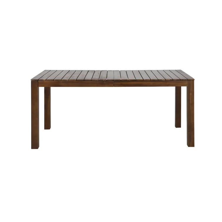 Acacia Solid Wood 6 - Person Dining Table | Wayfair North America