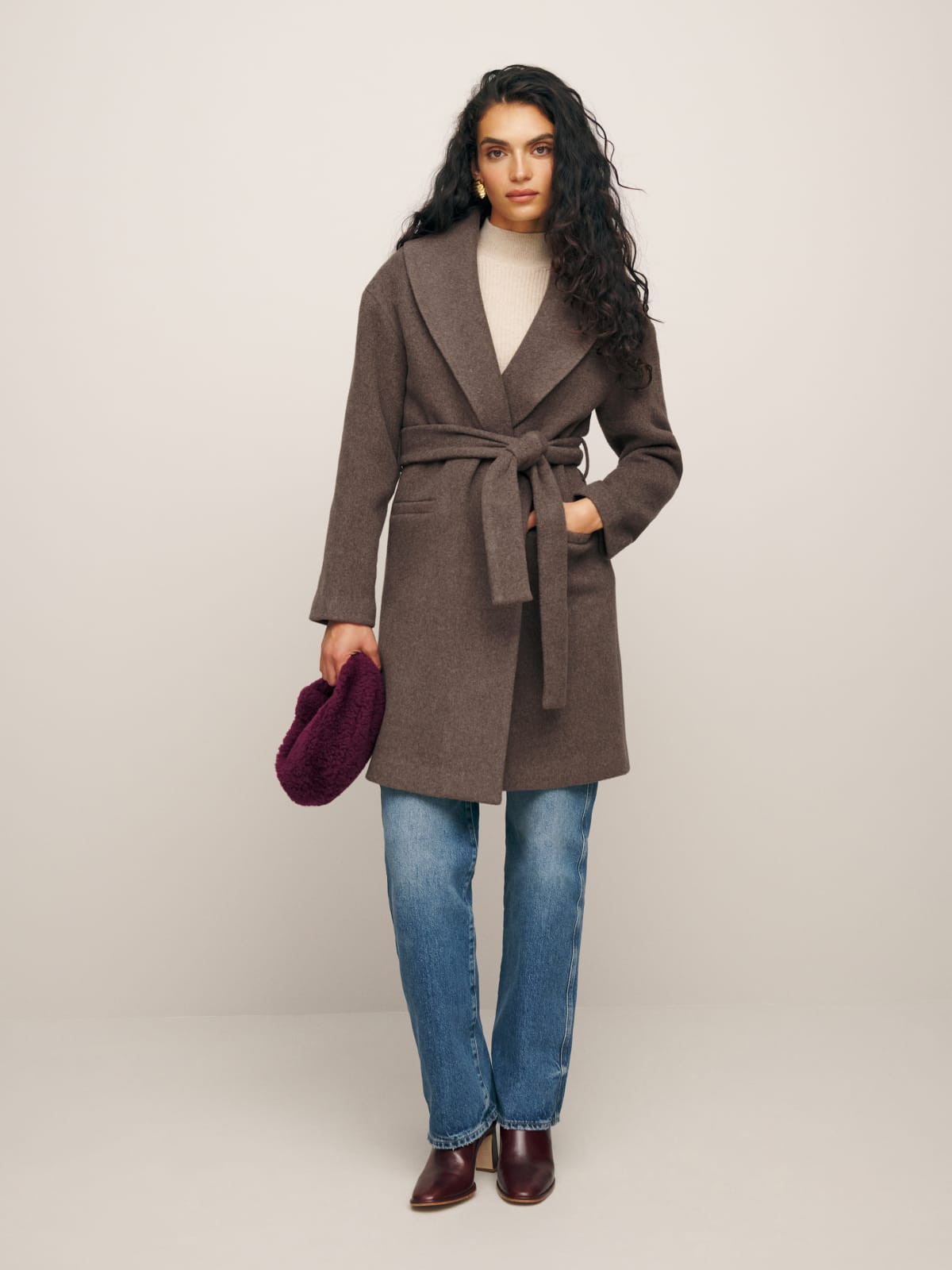 Kerri Wrap Coat | Reformation (Global)