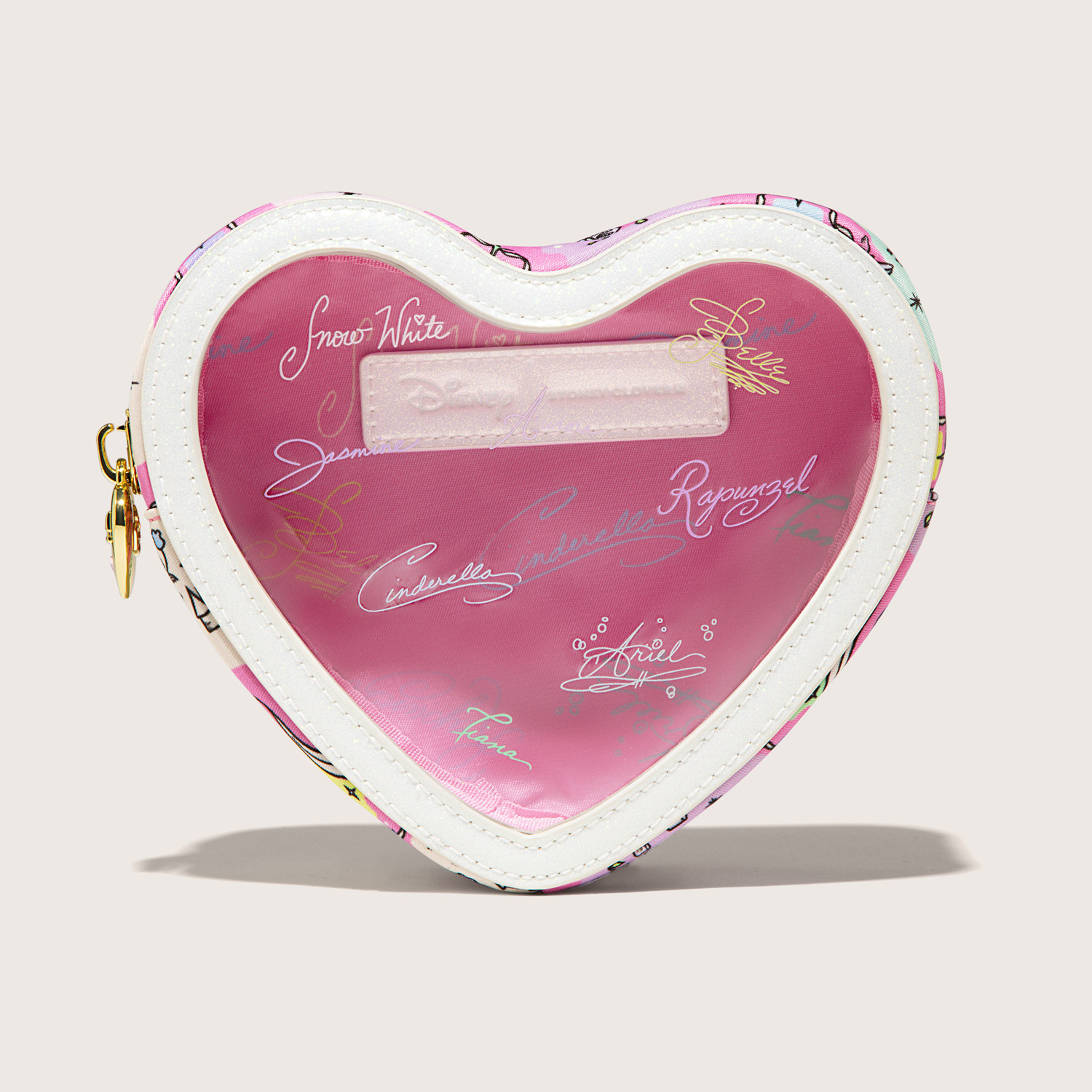 Disney Princess Clear Heart Pouch | Stoney Clover Lane | Stoney Clover Lane