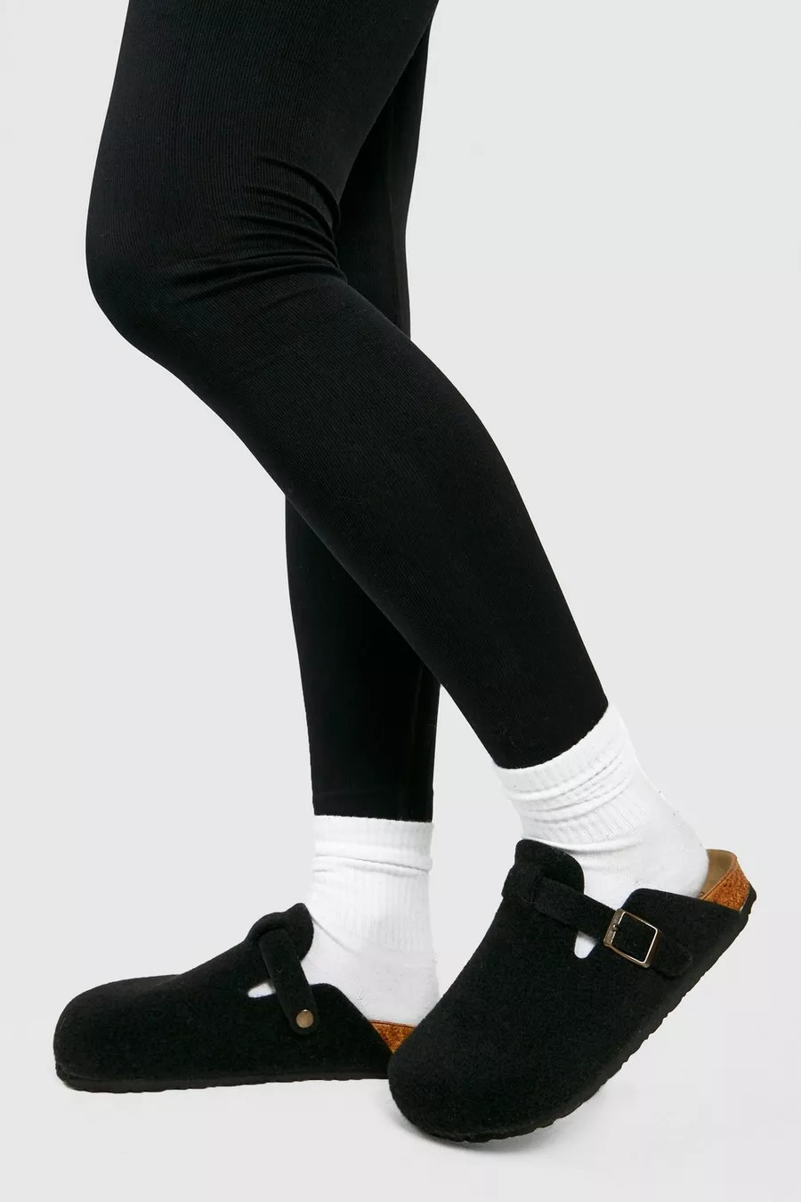 Closed Toe Felt Clogs | Boohoo.com (US & CA)