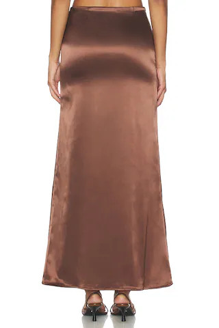Mela Skirt in Brown | Revolve Clothing (Global)