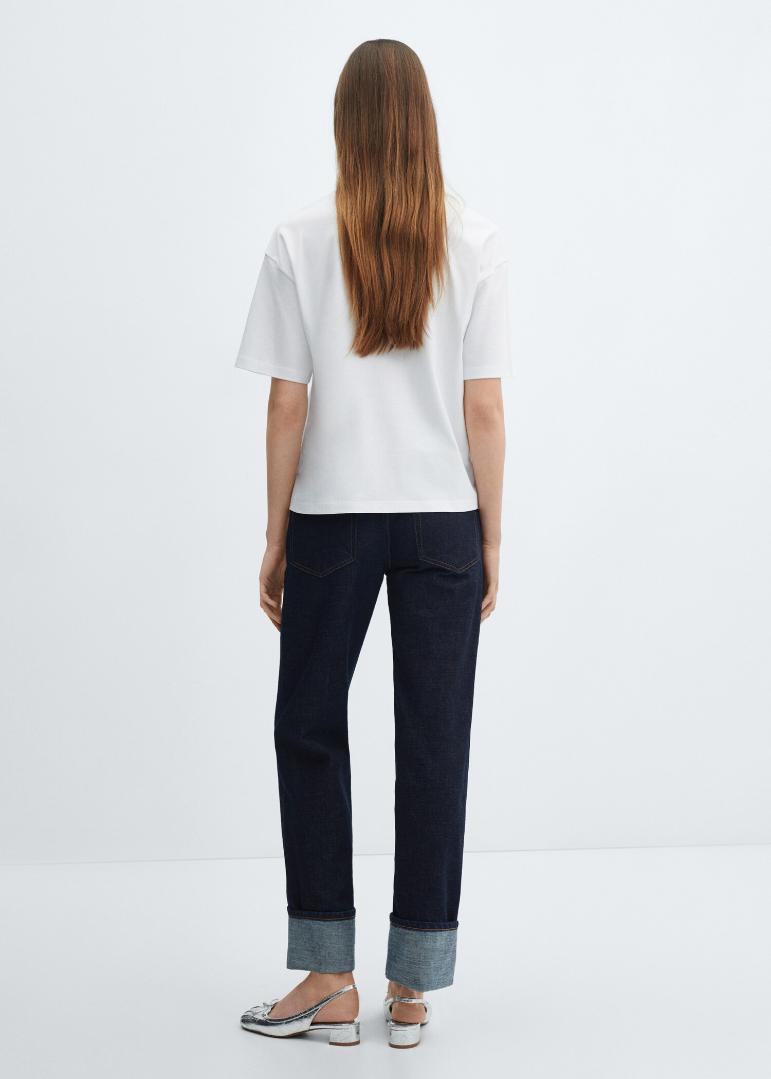 Oversize cotton T-shirt | MANGO (US)