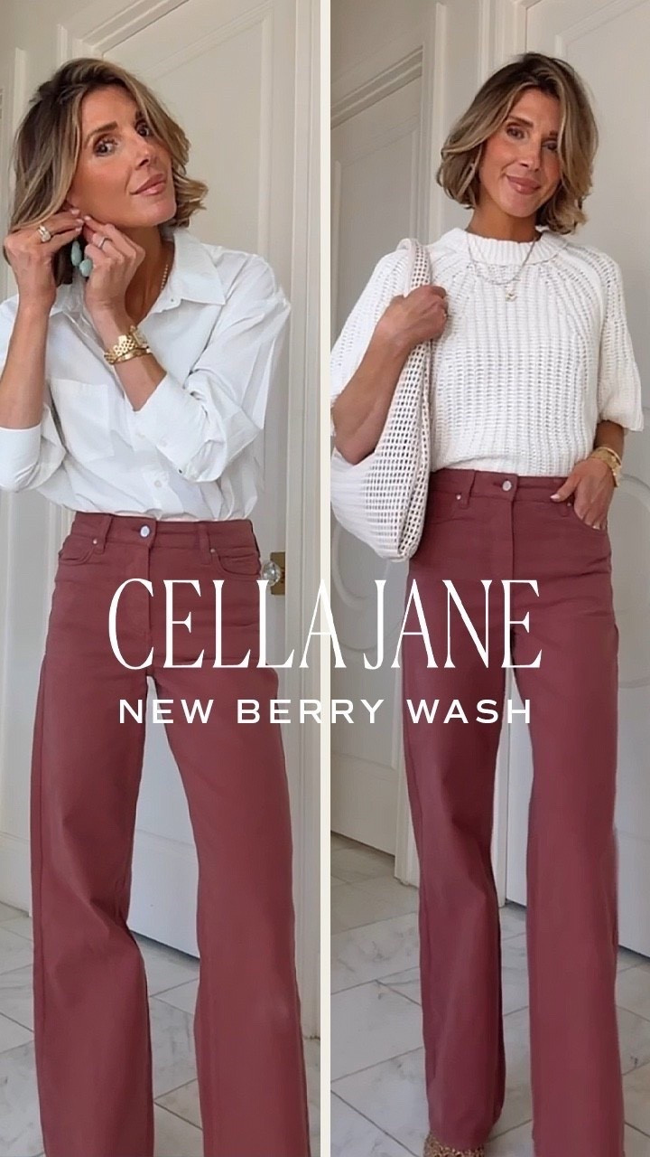 Trying the Anessa jeans in this new berry pink wash 💗

So flattering and comfy — perfect for spring! These fit true to size. I’m wearing size 25 and I’m 5’5” for reference.

#LTKootd