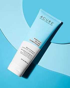 Amazon.com : Acure ACURE Vivacious Volume Conditioner - & Echinacea 100% Vegan, White/Blue, Mint,... | Amazon (US)