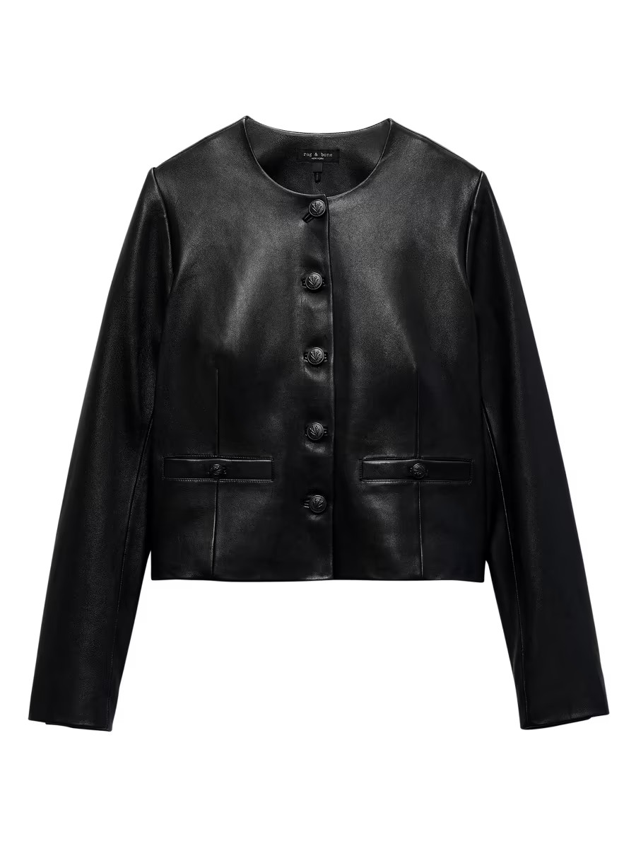 rag & boneCarmen Leather Jacket | Saks Fifth Avenue
