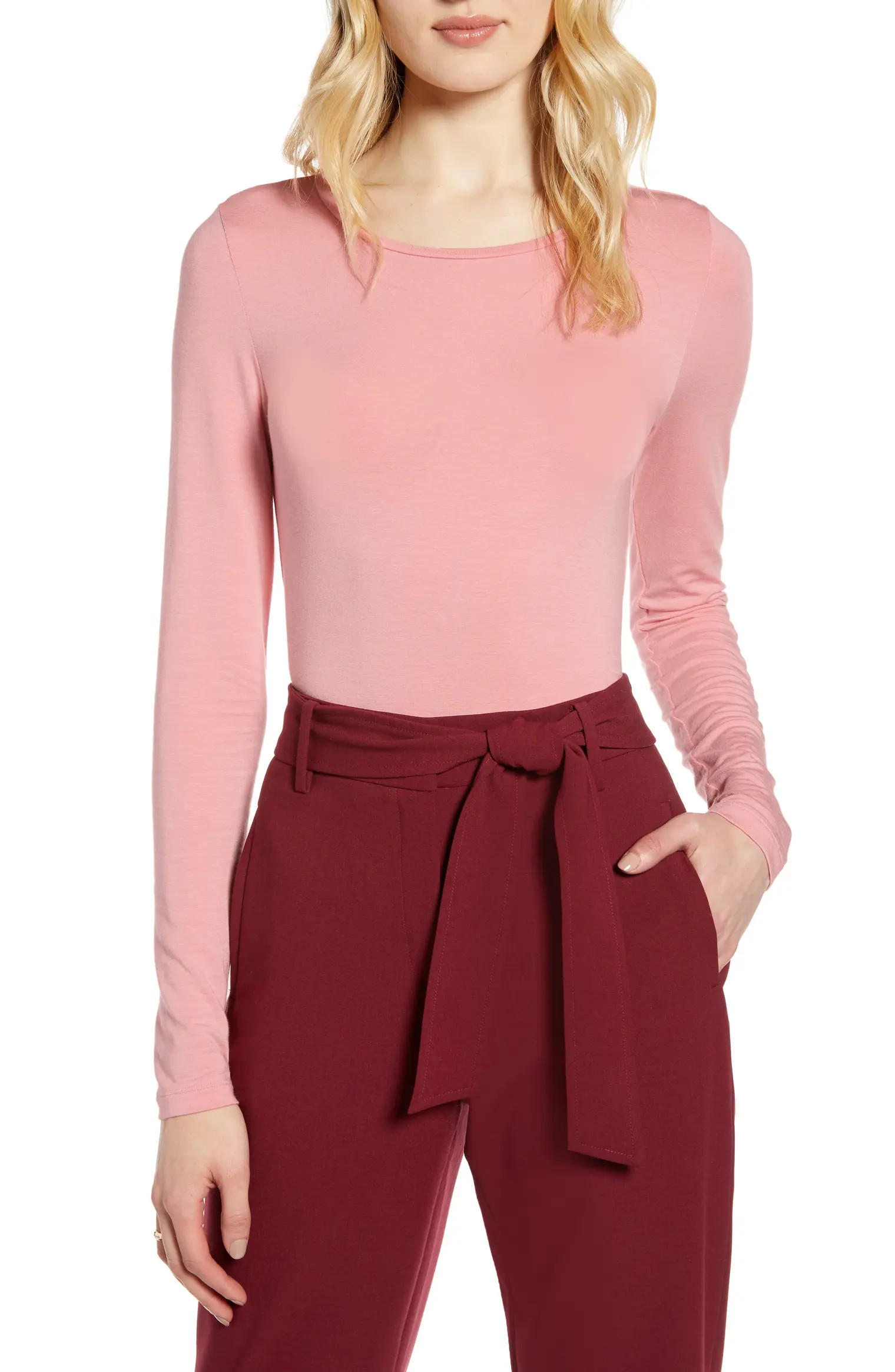 Long Sleeve Modal Blend Tee | Nordstrom