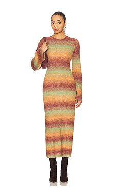 SIMONMILLER Axon Knit Dress in Autumn Ombre from Revolve.com | Revolve Clothing (Global)