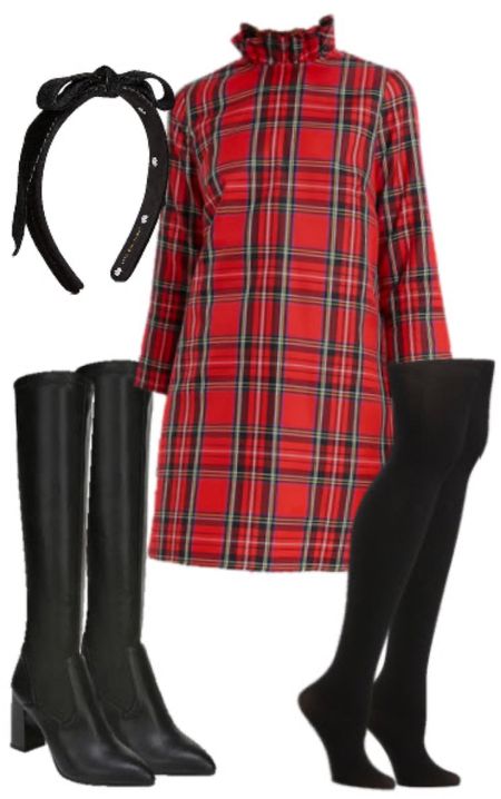 Holiday outfit! 
.
Tartan plaid Christmas outfit fall profit winter outfit family photos tartan plaid 

#LTKfindsunder100 #LTKHoliday #LTKstyletip