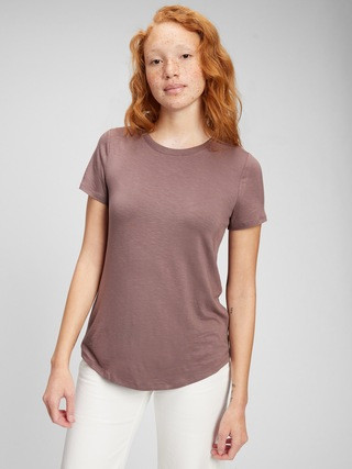 Luxe Crewneck T-Shirt | Gap Factory