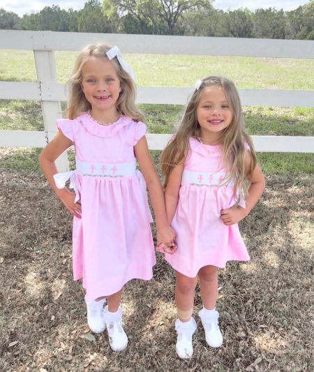 this beautiful pink smocked cross dress is back in stock! perfect for Easter, church or for a baptism 

#smockeddress #springdresses #easterdress 

#LTKSpringSale #LTKfamily #LTKkids